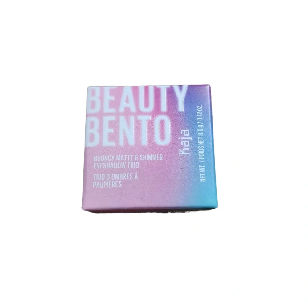 Kaja‎ Beauty Bento Glowing Guava Stackable Eyeshadow Trio NIB